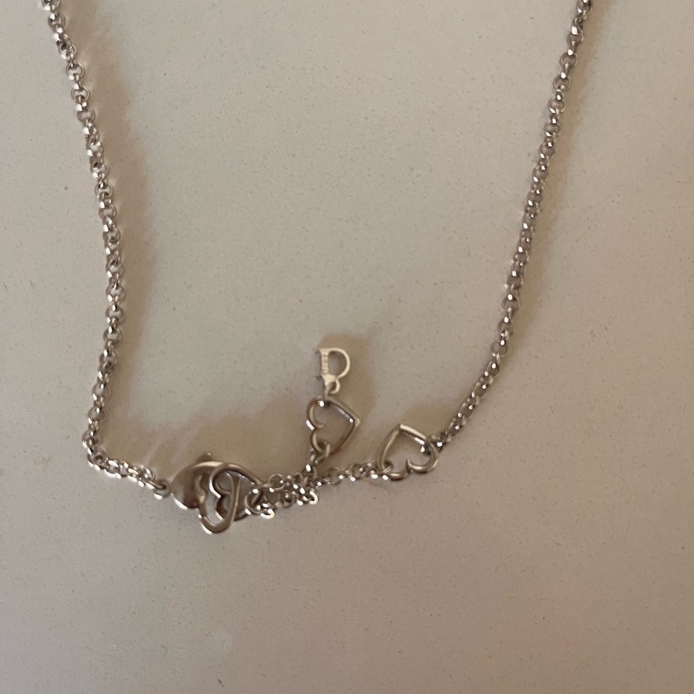 DIOR LOVE HEART NECKLACE - Picture 5 of 8